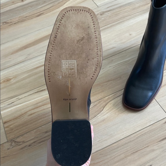 Dapper Booties Black Leather | by Dolce Vita | Women's Size 8 - Picture 6 of 7